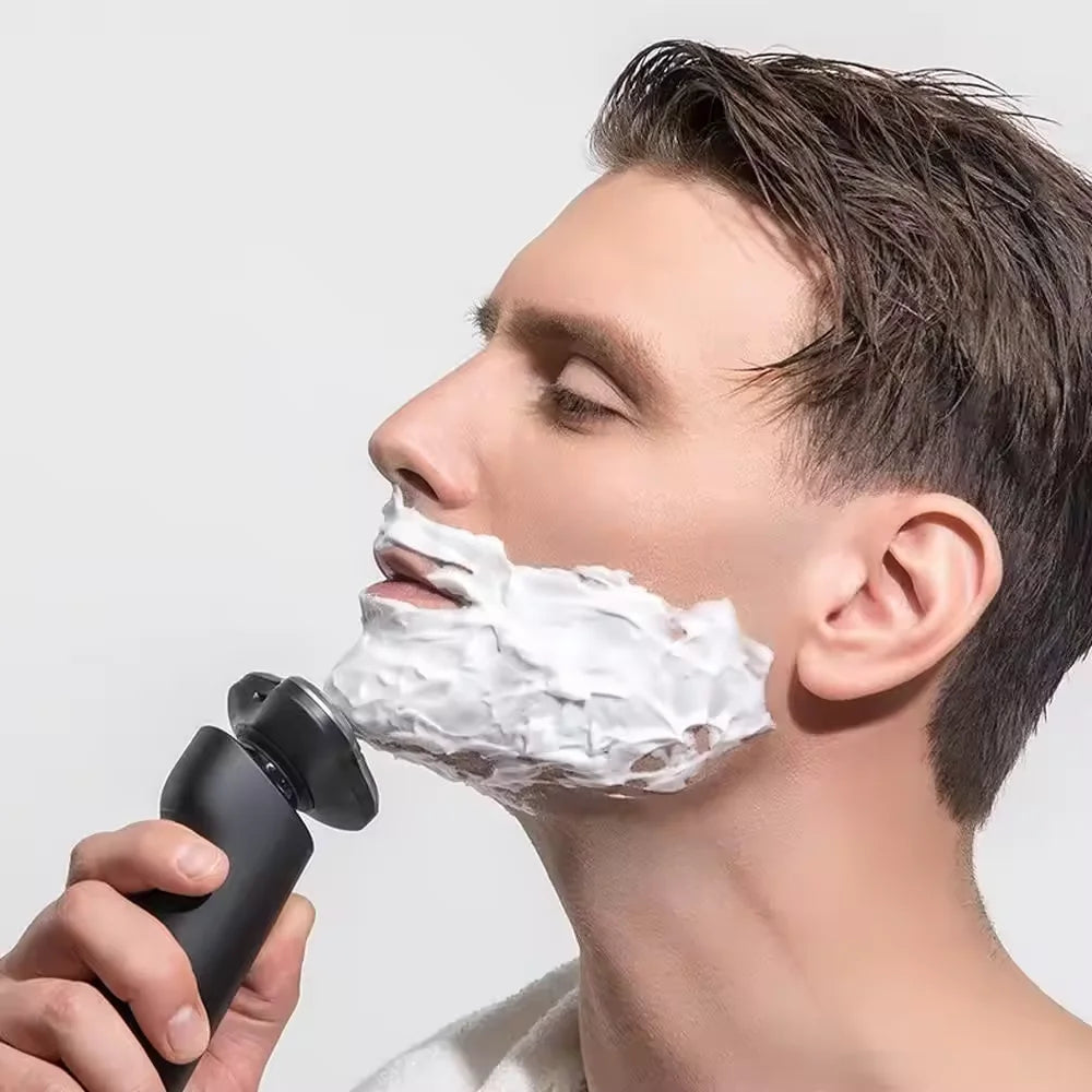 MIJIA S500 Electric Shaver Clipper Triple Blade Trimmer For Men Dry Wet Shaving Washable Beard Hair Cutting Machine Razor Beauty World Shop