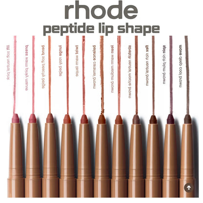 Brand Skin Peptide Lip Shape Pen Lip Liner Long Lasting Lip Tint Pencil Pen Makeup Lipstick Powder Blusher Gloss Rouge Makeup Beauty World Shop