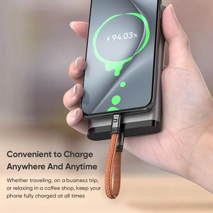 240W Mobile Fast Charging Cable Type-C to USB-C Keychain Anti Loss Hanging Rope 48V5A Short Line Laptop Tablet Charging Cable Beauty World Shop