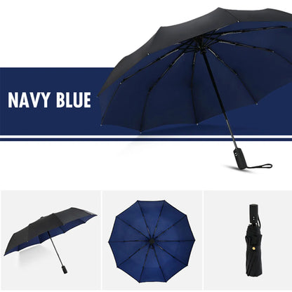 Windproof Double Layer Fully Automatic Resistant Umbrella Beauty World Shop