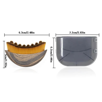 New Lymphatic Contour Care Facial Massage Brush with Storage Box for Facial Stimulating And Contouring Beauty Trend Shop