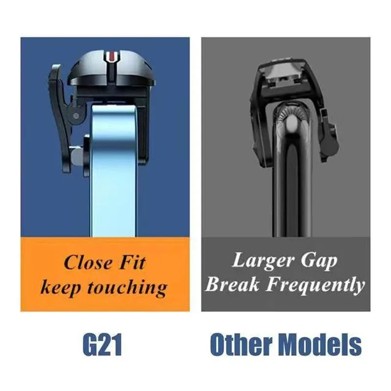 G21 Mobile Gam-ing Triggers Ergonomic Trigger Retractable Phone Game Controller Avoid Sensitive Shot Aim Buttons Minimal Plug Beauty World Shop