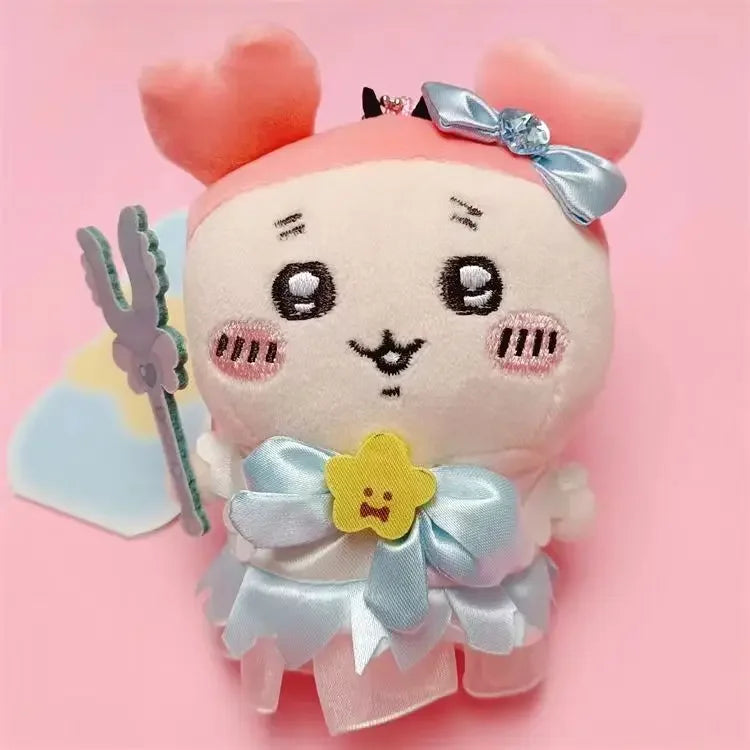 Japanese New Chiikawa Super Magical Girl Plush Doll Self-deprecating Bear Series Hachiware Usagi Momoka Plush Toy Girl Gift Beauty World Shop