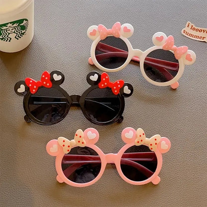 New Children Cute Cartoon UV400 Sunglasses Boys Girls Colors Outdoor Kids Sun Protection Sunglasses Baby Sport Shades Glasses Beauty World Shop