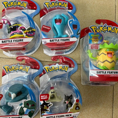Pokemon WCT Action Figures Muk Wobbuffet Metagross Ludicolo Sandygast Litten Collectible Desktop Ornaments for Kids Gifts Beauty World Shop