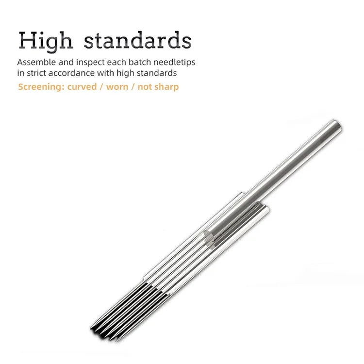 20PCS ROKYO Premium Tattoo Needle Cartridge Curved Round Magnum 5/7/9/11/13/15RM Beauty Trend Shop