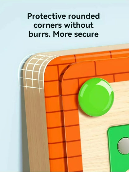 Children's Magnetic Maze Walking Ball Baby Concentration Training, Writing Logic Thinking 3 year Old Early Education Puzzle To Beauty World Shop