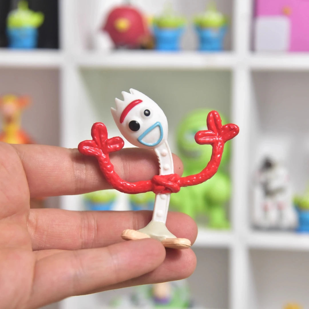 Disney Toy Story 4 Woody Buzz Lighty Forky Rex Action Figures Collection Mini Dolls Kids Toys Model for Children Gift Beauty World Shop