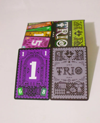 TRIO Strategy Board Game | 3-6 Players | 15 Minutes Playing Time . Family Game Nights , Perfect for Party Game Beauty World Shop