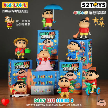 Anime Crayon Shin chan Blind Box Daily Life Series 3rd Generation Blind Box Doll Toy Series Model Handmade Ornament Toy Gift Beauty World Shop