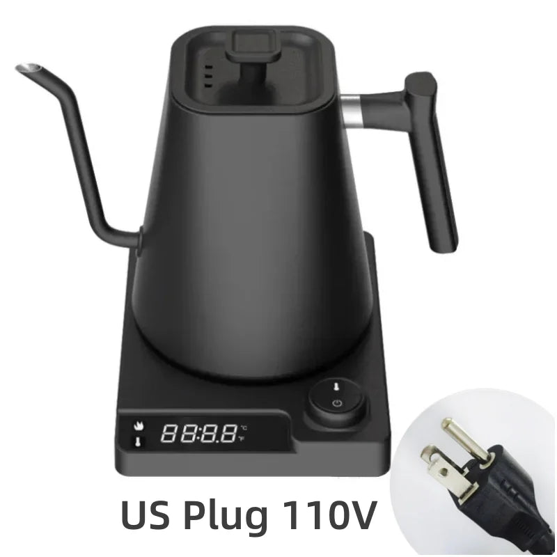 1200W Gooseneck Electric Kettle with Temperature Control Electric Kettle for Coffee and Tea Kettle Coffee Pot 110v/220v Beauty World Shop