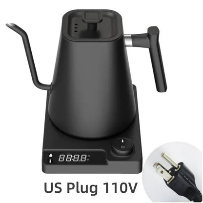 1200W Gooseneck Electric Kettle with Temperature Control Electric Kettle for Coffee and Tea Kettle Coffee Pot 110v/220v Beauty World Shop