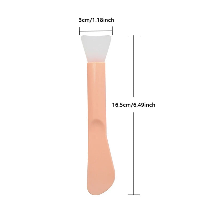 Silicone Facial Mask Brush Soft Hair Facial Mask Brush Brush Applicator For Facial Mask Beauty Salon Brushes Makeup Tools Beauty World Shop