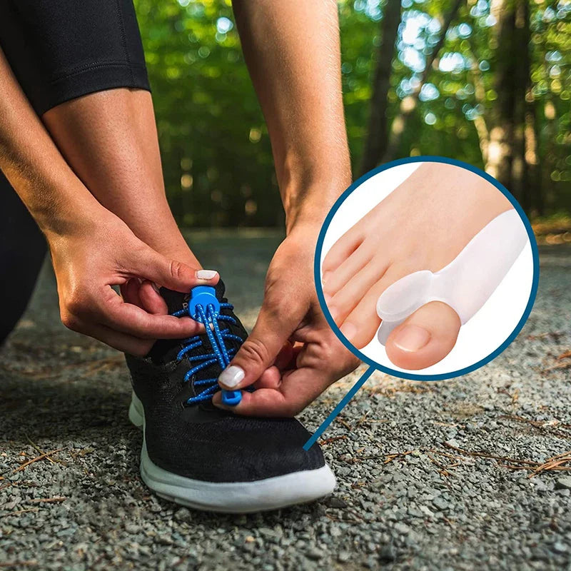 Get Relief from Bunions with 2pcs Soft Big Toe Corrector - Perfect for Night and Home Use, Long-term Comfort Beauty Trend Shop