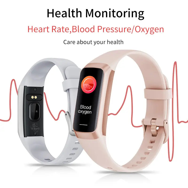 LIGE Amoled Smart Watch Men 2023 Smart Band Women Heart Rate Blood Smartwartch Waterproof Smart Bracelet Sport Fitness Tracker Beauty World Shop