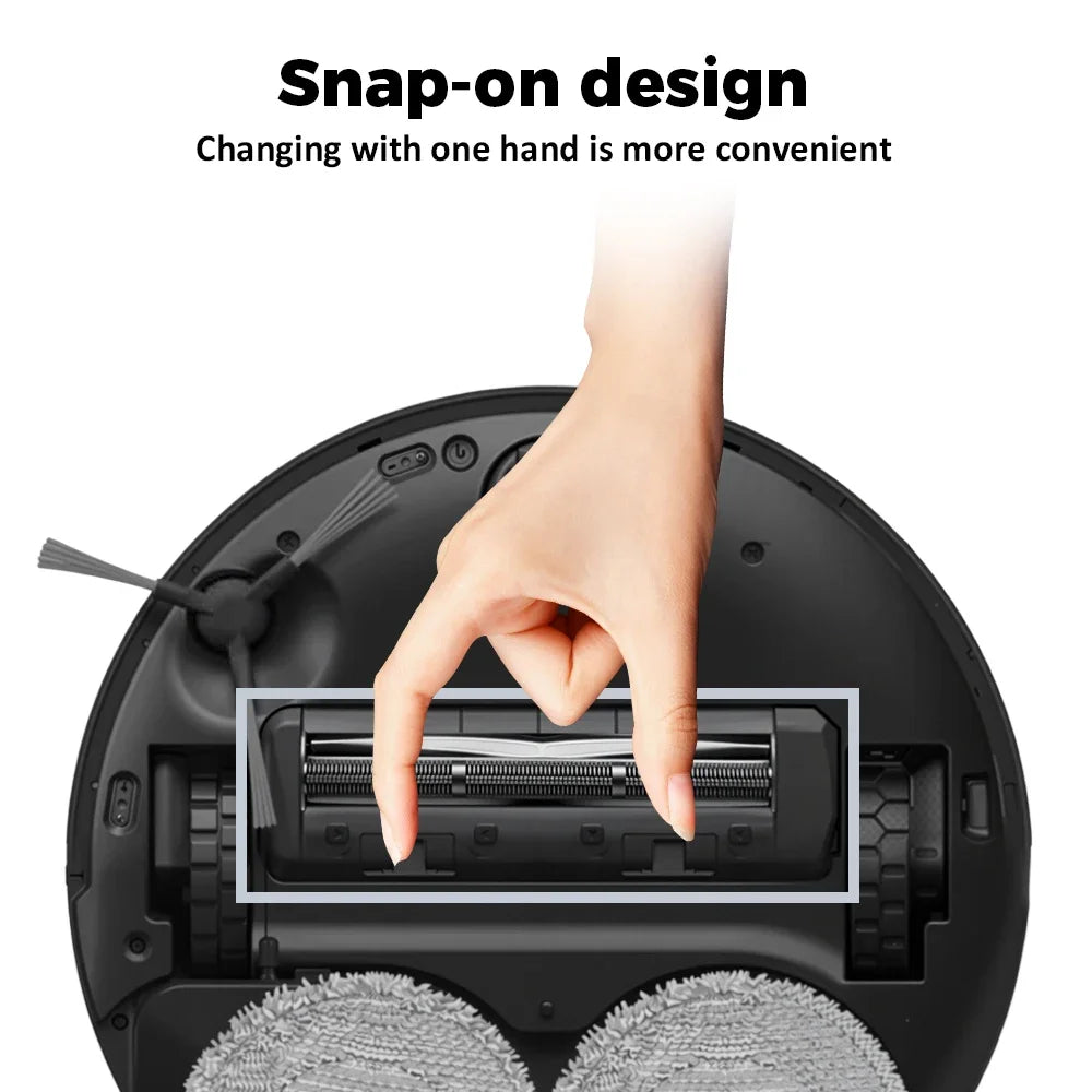 Main Rolling Brush Cover For Dreame X40 X40 Pro X40Ultra D20 Ultra S30 X30 X30 Ultra X30Pro Robot Vacuum Rubber Brush Cover Part Beauty World Shop