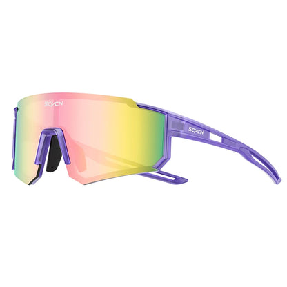 SCVCN Fashion Sunglasses for Men Sport Cycling Glasses Bike Bicycle Hiking Camping Golf UV400 Protection Glasses Women Baseball Beauty World Shop