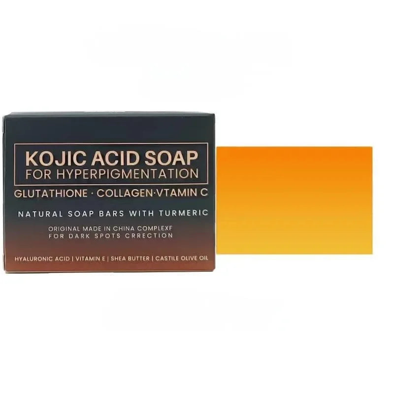 Kojic Acid Dark Spot Remover Whitening Soap Handmade Skin Care Deep Cleaning Moisturizing Cleansing Essential Soap Brighten Skin Beauty Trend Shop