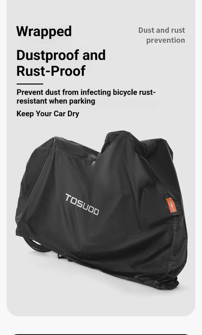 TOSUOD Thickened bike rain cover, All-Inclusive Design Rain Snow Dust  New All Weather Protective Sunshade  Protective Covers Beauty World Shop