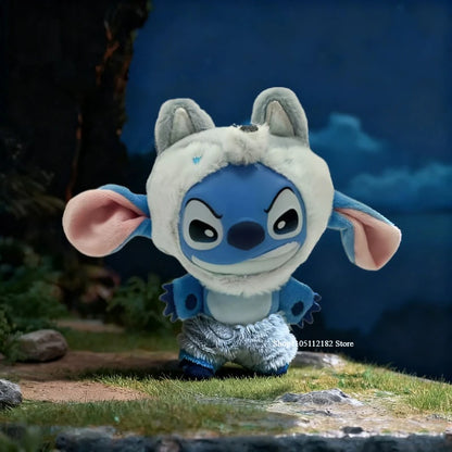 Disney Stitch Wild Animal Series Blind Box Plush Vinyl Toy Cute Doll Replica Mystery Box Bag Pendant Decor New Year Festive Gift Beauty World Shop