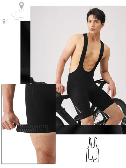 X-TIGER Cycling Bib Pants 120 High Density Cushion Men's Cycling Shorts Road Bike MTB Cycling Pants Sports Fitness Casual Pants Beauty World Shop