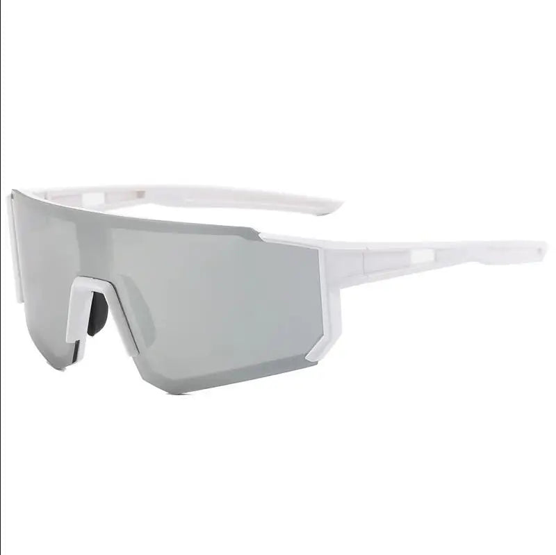 Hiking 2pcs Cycling Anti Light Glasses Men Women UV400 Sandproof Eye Protector Shades Outdoor Sports Goggle Anti Radiation Lens Beauty World Shop
