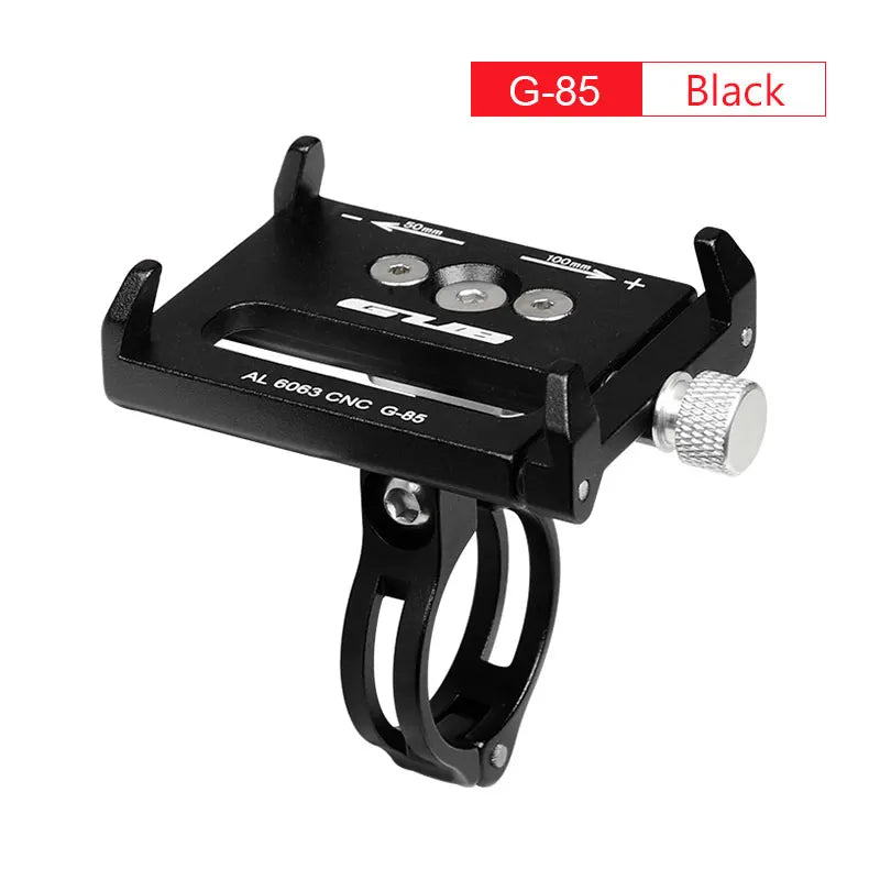 GUB Aluminum Bicycle Phone Holder Metal Bike Cell Mobile iPhone Stand for Motorcycle Scooter Handlebar Bike Headsets Stem Mount Beauty World Shop