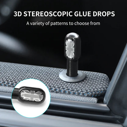 Car Door Pin Decorative For BMW Mini Cooper S F56 F55 F54 F60 R56 R60 F65 U25 Clubman Countryman Metal Car Interior Accessories Beauty World Shop