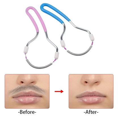 Facial Hair Remover for Women Remove Unwanted Hair on Upper Lip Chin Face Or Neck The Original Remover Spring for Unsightly Hair Beauty Trend Shop