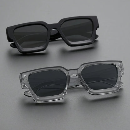 1/2 PC S Classic Fashion Square Plastic Frame Women Sunglasses For Men Daily Life Shades Eyewear Accessories. Beauty World Shop