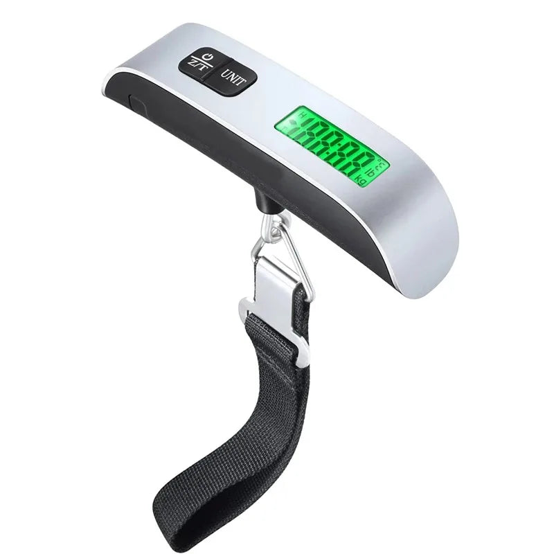 50kg 10g Digital Scale Electronic Balance Kitchen Luggage Hanging Scale Weight Suitcase Travel Scale Baggage Bag Weight Tool Beauty World Shop