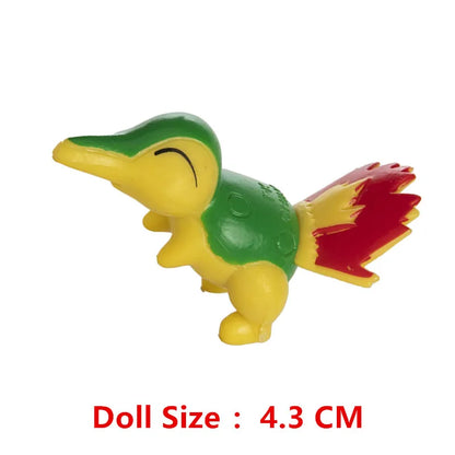 Pokemon 4-13Cm New Cartoons Movie Anime Figure Pikachu Mewtwo Charmander Blastoise Gurado Pet Action Model Toy Gifts Beauty World Shop