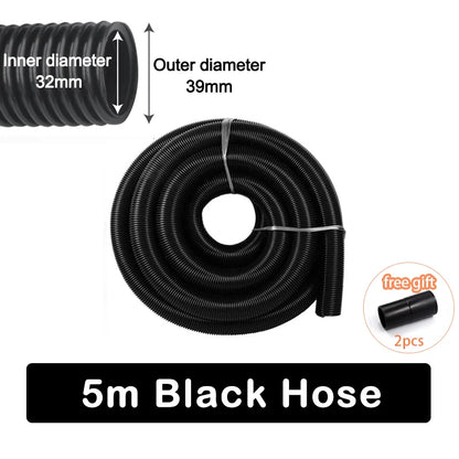 Hose For Vacuum Cleaner Inner Diameter 32/38/40/50mm Thread Hose Factory Bellows Connector For Vacuum Cleaner Vacuum Tube Beauty World Shop