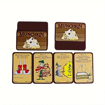 Manchkin, color version. 2nd edition (ru), the city falls asleep "for, card game, holiday gift (a small shade of color) Beauty World Shop
