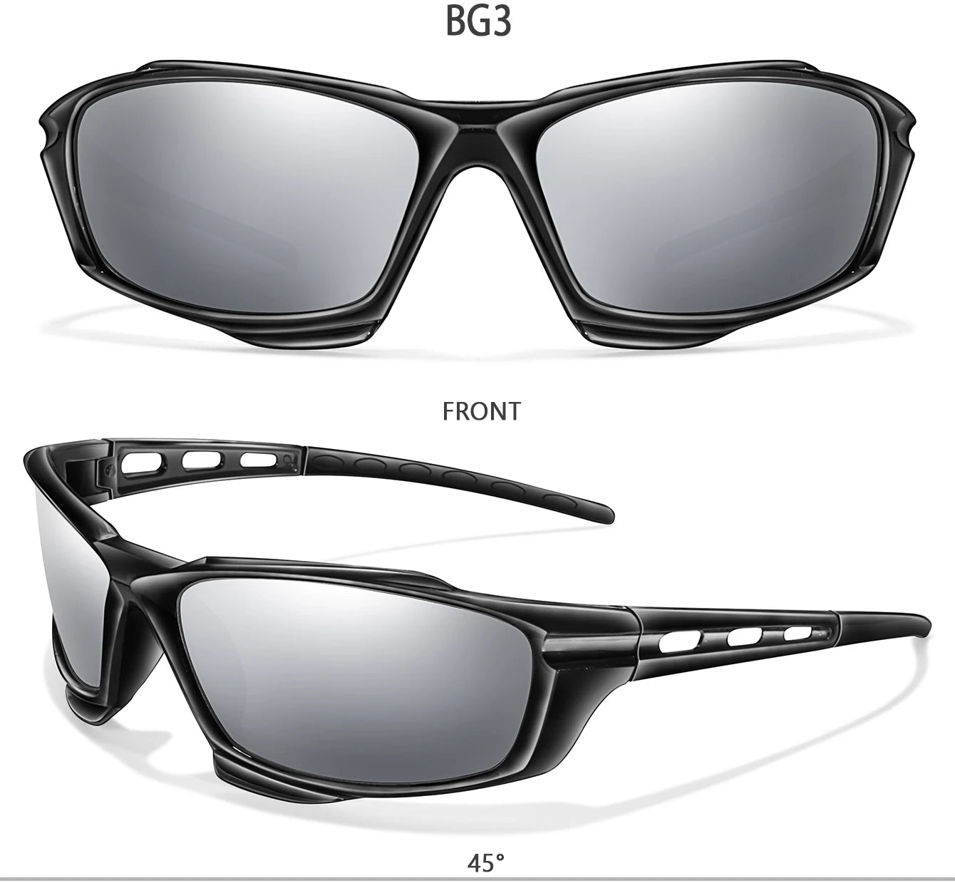 Polarized Sports Cycling Fishing Running Sunglasses Rayed Sun ciclismo Goggles Outdoor Polarized Sunglasses Men Women Eyewear Beauty World Shop