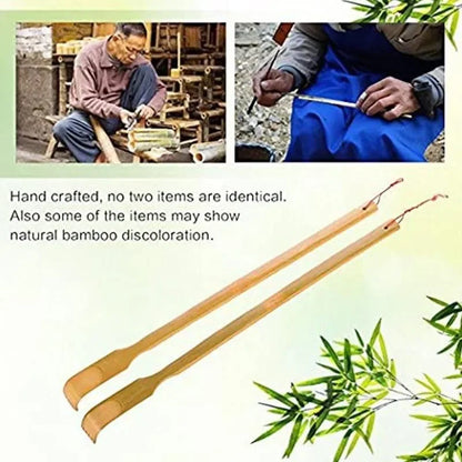 Natural Bamboo Back Scratcher – Soothe Itchy Skin and Unwind, Ideal for Older Adults Beauty World Shop