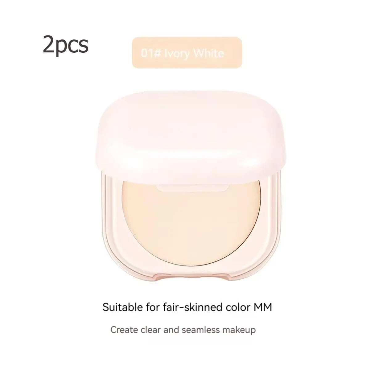 Setting Powder Oil Control Makeup Setting Brightening Skin Tone Setting Powder With Mirror Compact Portable Makeup Powder Beauty World Shop