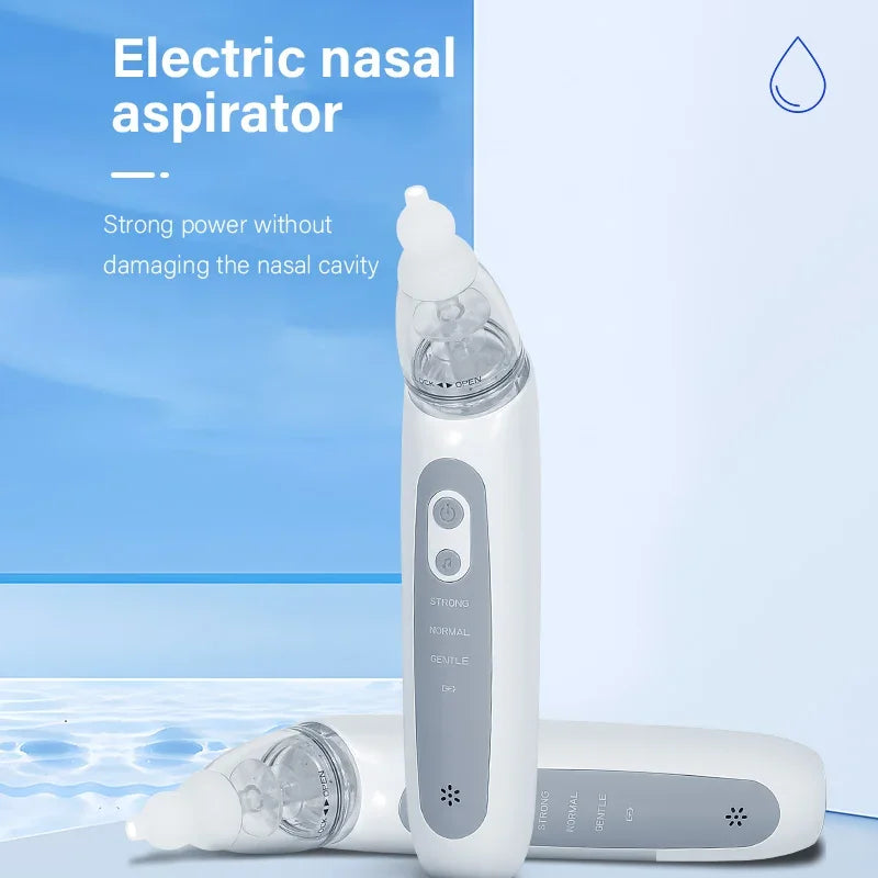 Nasal Aspirator for Baby Electric Nose Aspirator for Toddler Nose Sucker Automatic Nose Cleaner with Music and 3 Silicone Tips Beauty Trend Shop