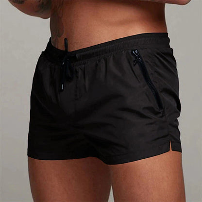 Mens Swim Trunks with Zipper Pockets Mesh Liner Summer Beach Board Shorts Quick Dry Swimming Bathing Suit Swimsuit Swimwear Beauty World Shop