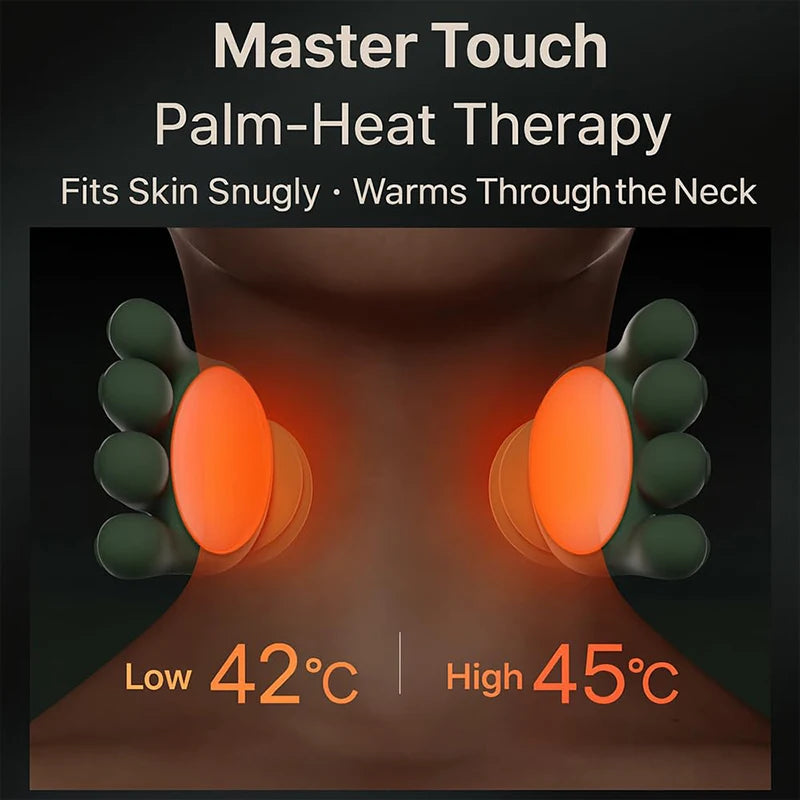 2026 Bionic Neck Shoulder Massager N7 Kneading Massager Shawl 3-Level Modes Neck Cervical Waist Leg Body Muscles Massage Pillow Beauty World Shop