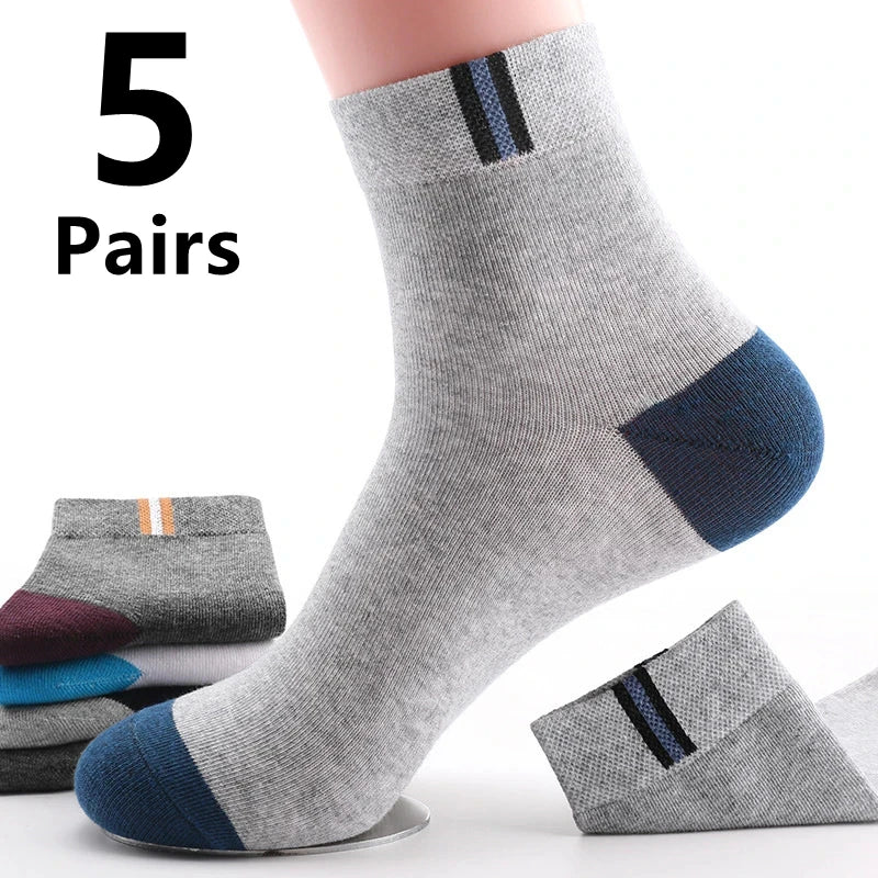 1pairs Men's Fashion Cotton Breathable Comfortable Ankle Socks, Men's Summer Socks Beauty World Shop