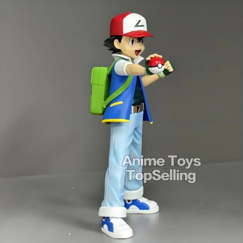 13cm/5.1in Anime Pokemen Figure Ash Ketchum Action Figures Pvc Collection Model Toys for Children Gifts Beauty World Shop