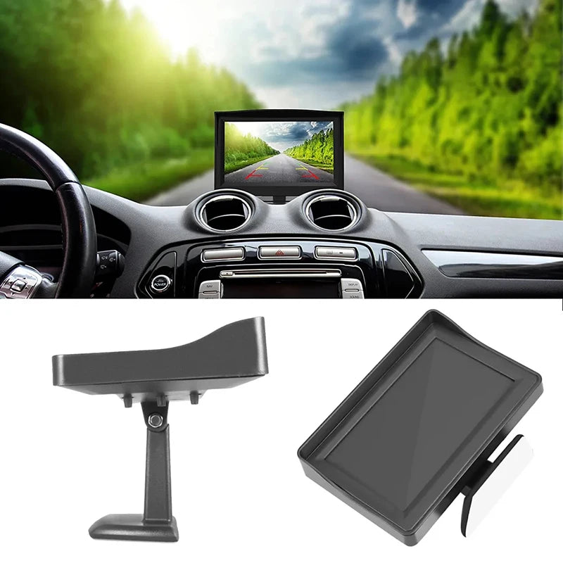 Easy Installation 4.3Inch or Rear View Camera Monitor Screen Reversing Camera for Car Parking Parking System Camera for Vehicle Beauty World Shop