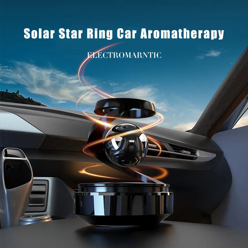 Starry Sky Solar-Powered Car Air Freshener – Long-Lasting Fragrance, Stylish Design, Premium Car Perfume | Ideal Gift & Festive Beauty World Shop