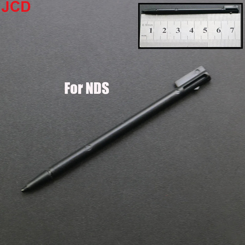1pcs Black Plastic Stylus Touch Screen Metal Telescopic Stylus Pen For 2DS 3DS New 2DS LL XL New 3DS XL LL For NDSL NDSi NDS Wii Beauty World Shop