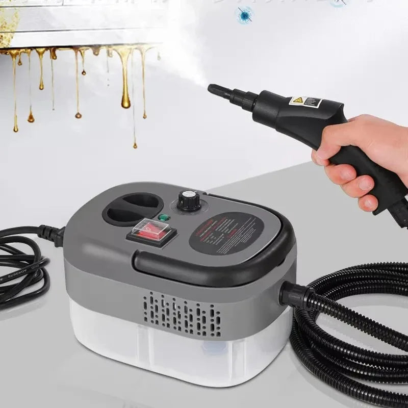 Steam Cleaner High Temperature Sterilization Air Conditioning Kitchen Hood Home /Car Steaming Cleaner 220V EU Plug Beauty World Shop