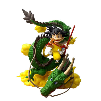15cm Anime Dragon Ball Figure Goku and Dragon Figure PVC Action Figures Collection Model Toys Gifts Beauty World Shop
