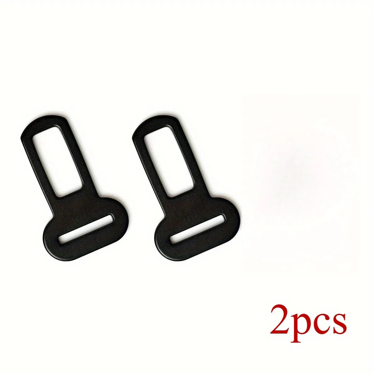 2/4 Pet Seat Belt Adapters - Car Metal Clips for Pet Leashes, Compatible with Truck & Car Seats Beauty World Shop