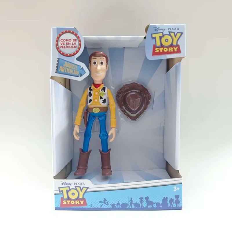 HOT Disney Toy Story 3 Buzz Lightyear Woody Anime Figure Toy Model Statue Ornament Pendant Action Doll Collection Kids Xmas Gift Beauty World Shop