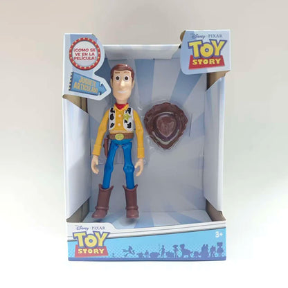 HOT Disney Toy Story 3 Buzz Lightyear Woody Anime Figure Toy Model Statue Ornament Pendant Action Doll Collection Kids Xmas Gift Beauty World Shop